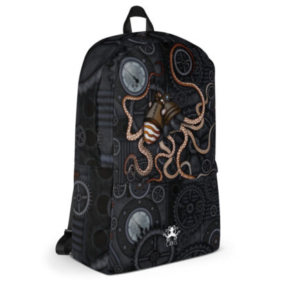 CAVIS Steampunk Octopus Gears Backpack - Right
