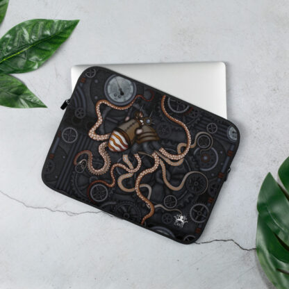 CAVIS Steampunk Octopus Gears Laptop Sleeve - Lifestyle - 15 Inch