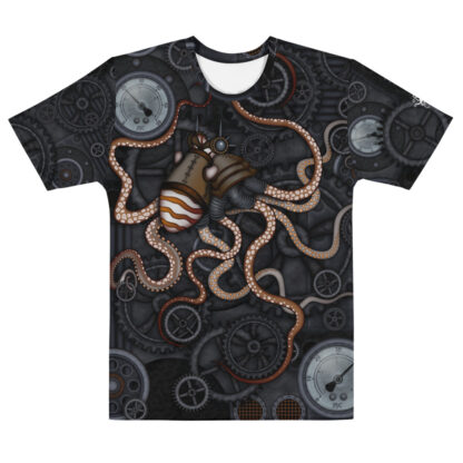 CAVIS Steampunk Octopus Gears T-Shirt - Men's - Front