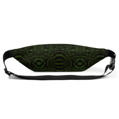 CAVIS Wunderpus Pattern Fanny Pack - Green Black Alternative Sea Life Waist Bag - Back