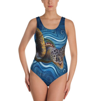 CAVIS Sea Turtle Swimsuit - Women's - Front