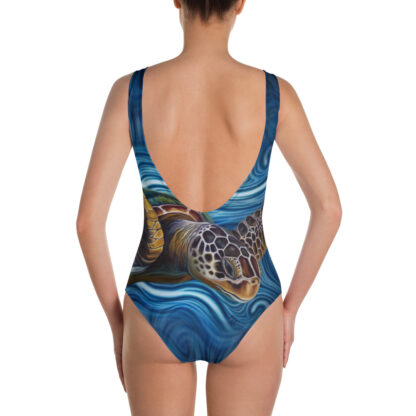 CAVIS Sea Turtle Swimsuit - Women's - Back