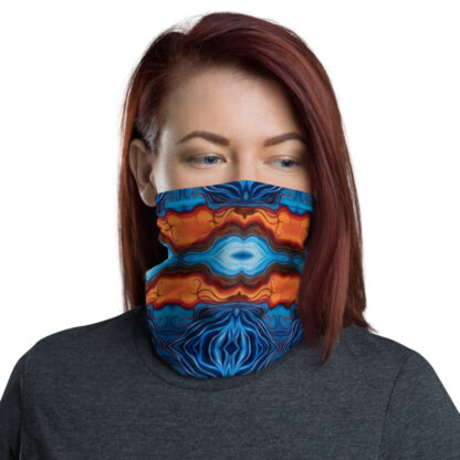 CAVIS Reborn Pattern Gaiter Psychedelic Alternative Face Mask - Women's - Front