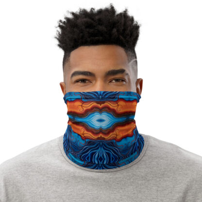 CAVIS Reborn Pattern Gaiter Psychedelic Alternative Face Mask - Men's - Front