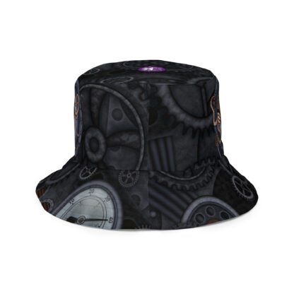 CAVIS Steampunk Octopus & Seahorse Unisex Reversible Bucket Hat, Alternative Cosplay Cap - Image 21