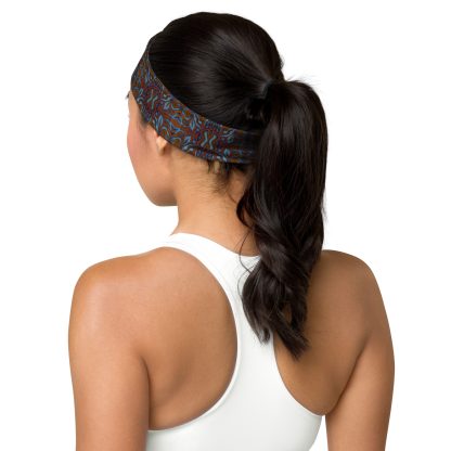 CAVIS Wunderpus Headband, Orange Blue Alternative Hair Accessary - Image 12