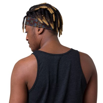 CAVIS Wunderpus Headband, Orange Blue Alternative Hair Accessary - Image 8