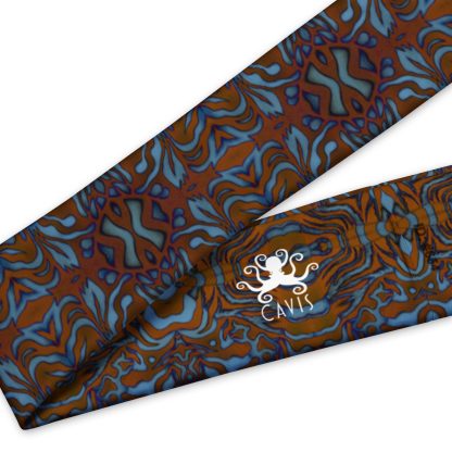 CAVIS Wunderpus Headband, Orange Blue Alternative Hair Accessary - Image 9