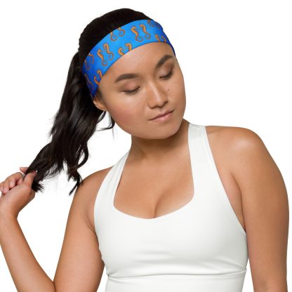 CAVIS Seahorse Pattern Headband, Nautical Love - Image 12