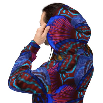 Cavis Mandarinfish Pattern Unisex Hoodie - Image 8