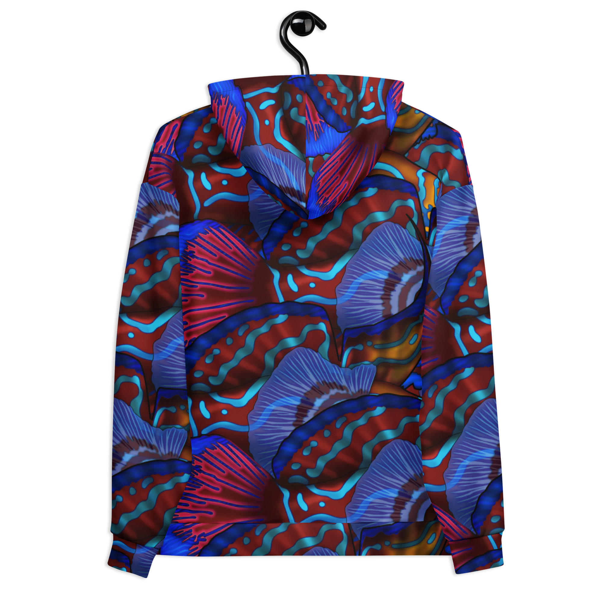 Cavis Mandarinfish Pattern Unisex Hoodie - Image 6