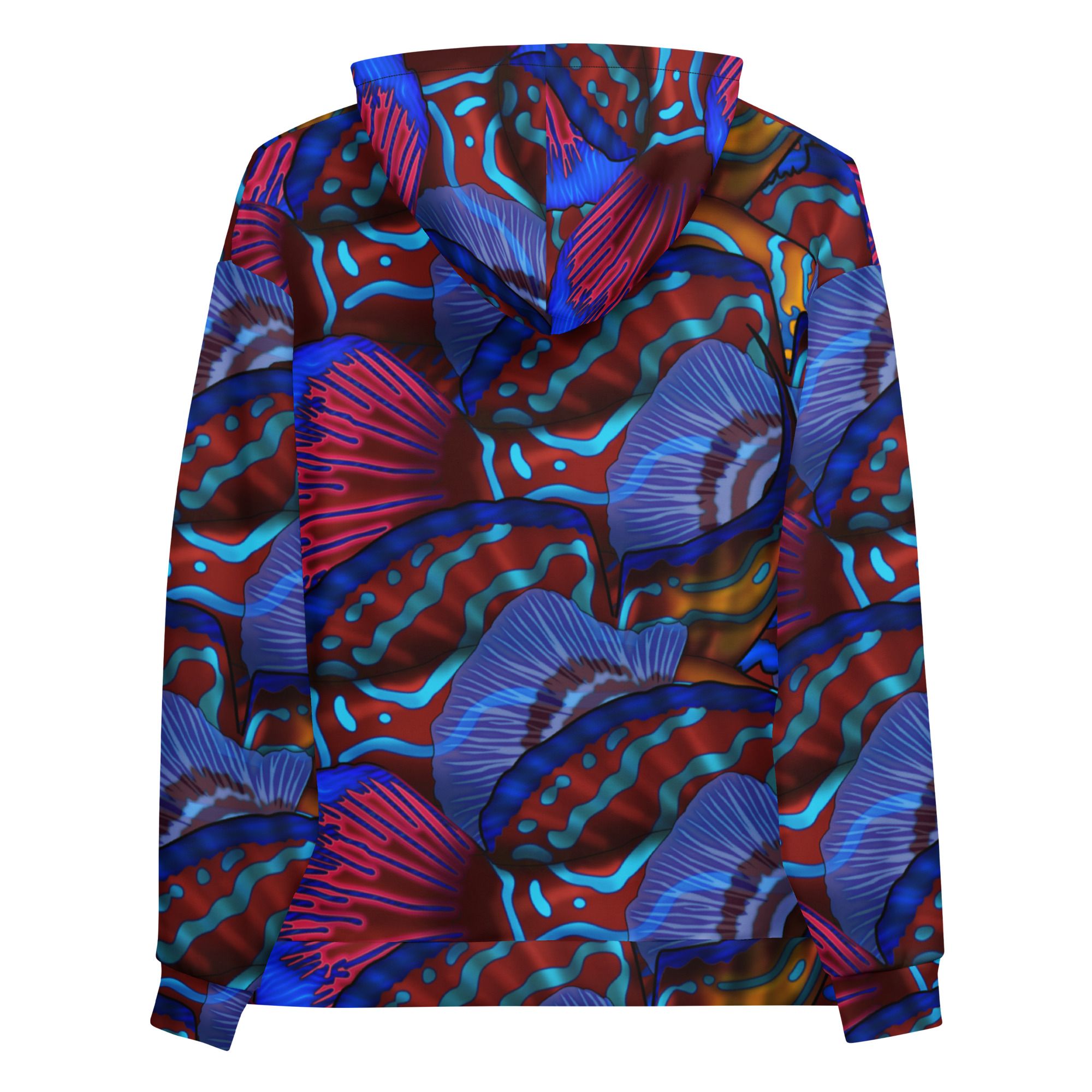 Cavis Mandarinfish Pattern Unisex Hoodie - Image 13