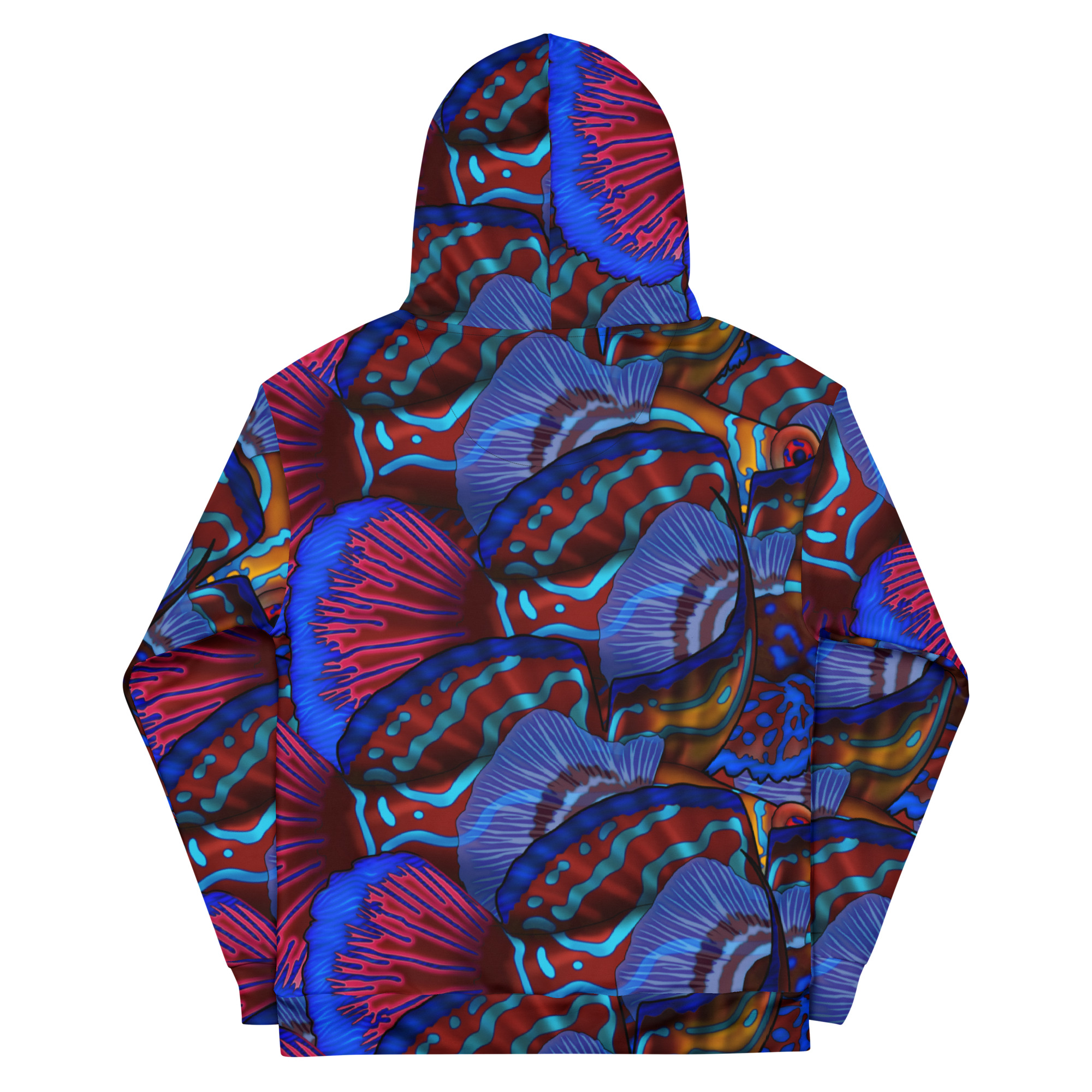 Cavis Mandarinfish Pattern Unisex Hoodie - Image 21