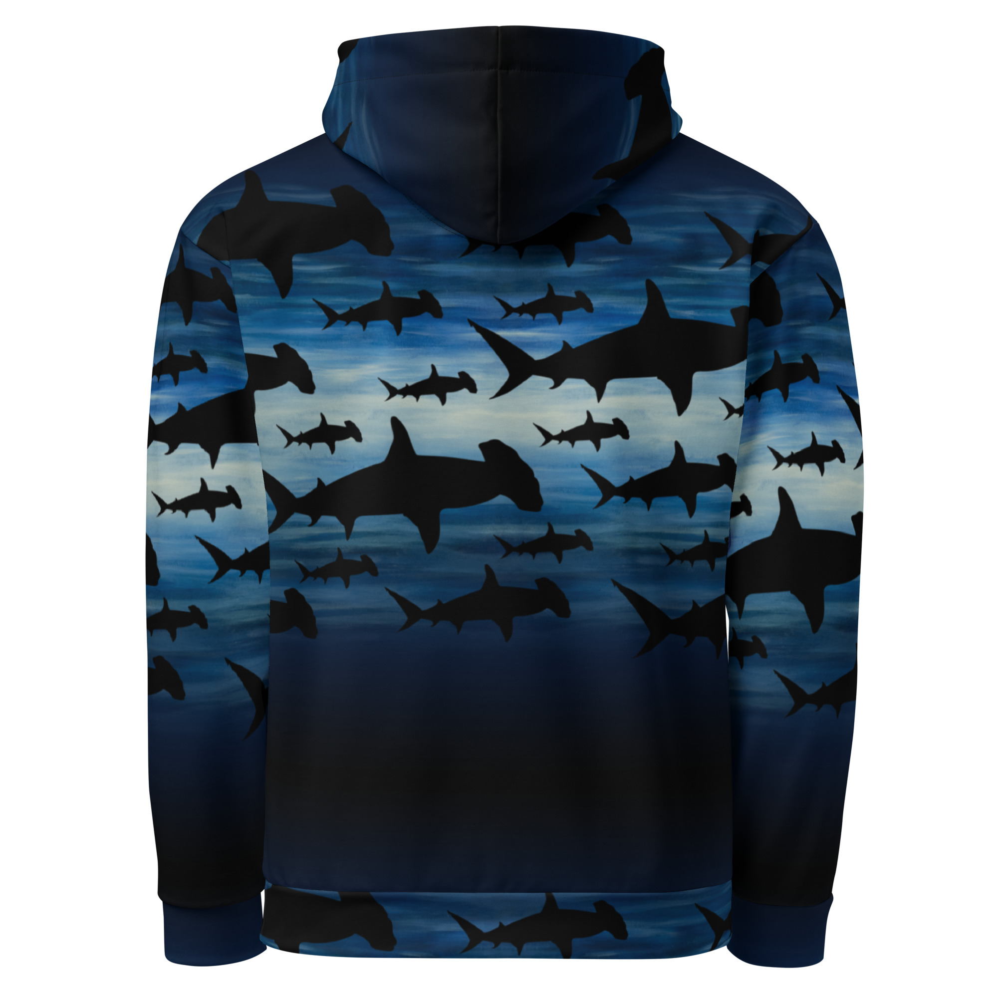 CAVIS Shark Pattern Hammerhead Unisex Hoodie - Image 11