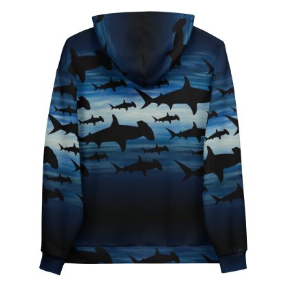 CAVIS Shark Pattern Hammerhead Unisex Hoodie - Image 14