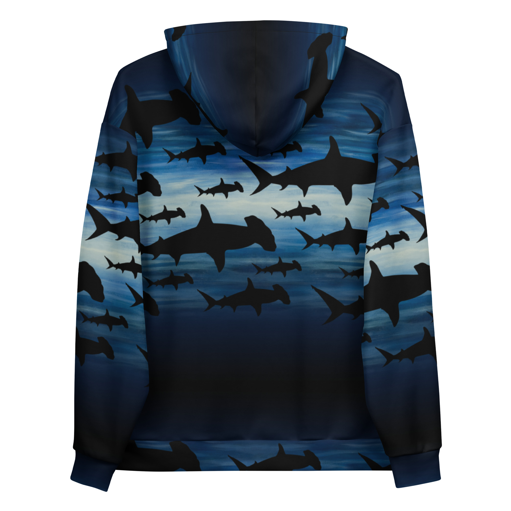 CAVIS Shark Pattern Hammerhead Unisex Hoodie - Image 14