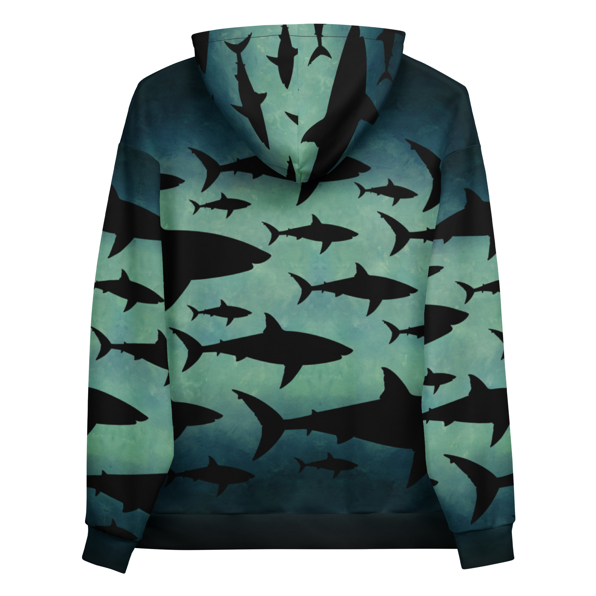 CAVIS Shark Pattern Unisex Hoodie - Image 16