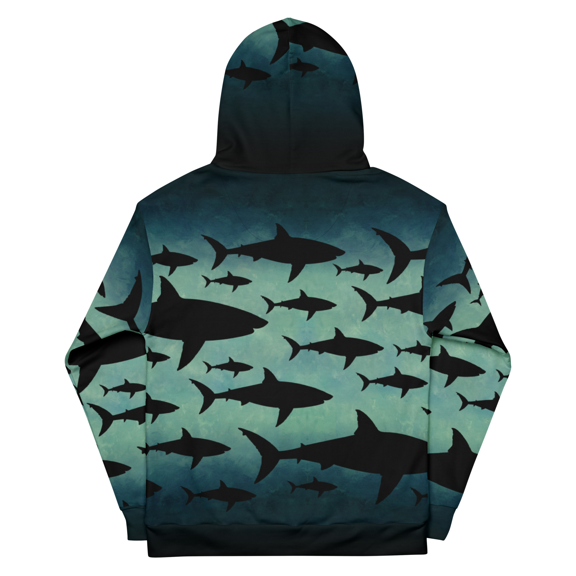 CAVIS Shark Pattern Unisex Hoodie - Image 23