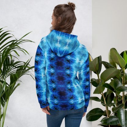 CAVIS Blue Ocean Octopus Unisex Hoodie - Image 3