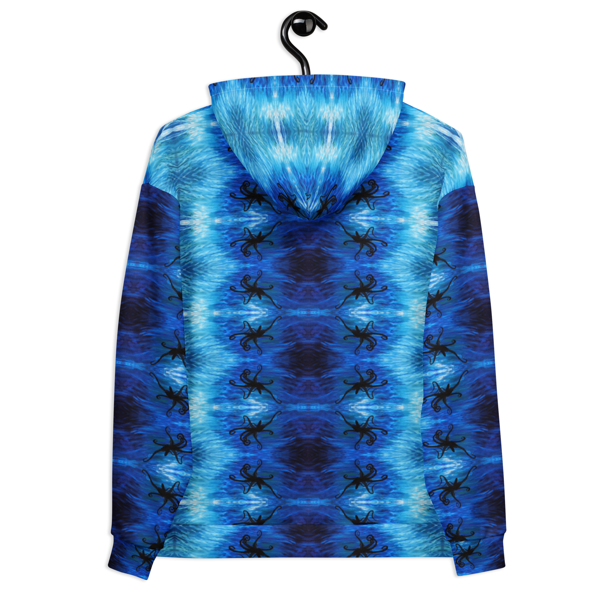 CAVIS Blue Ocean Octopus Unisex Hoodie - Image 4
