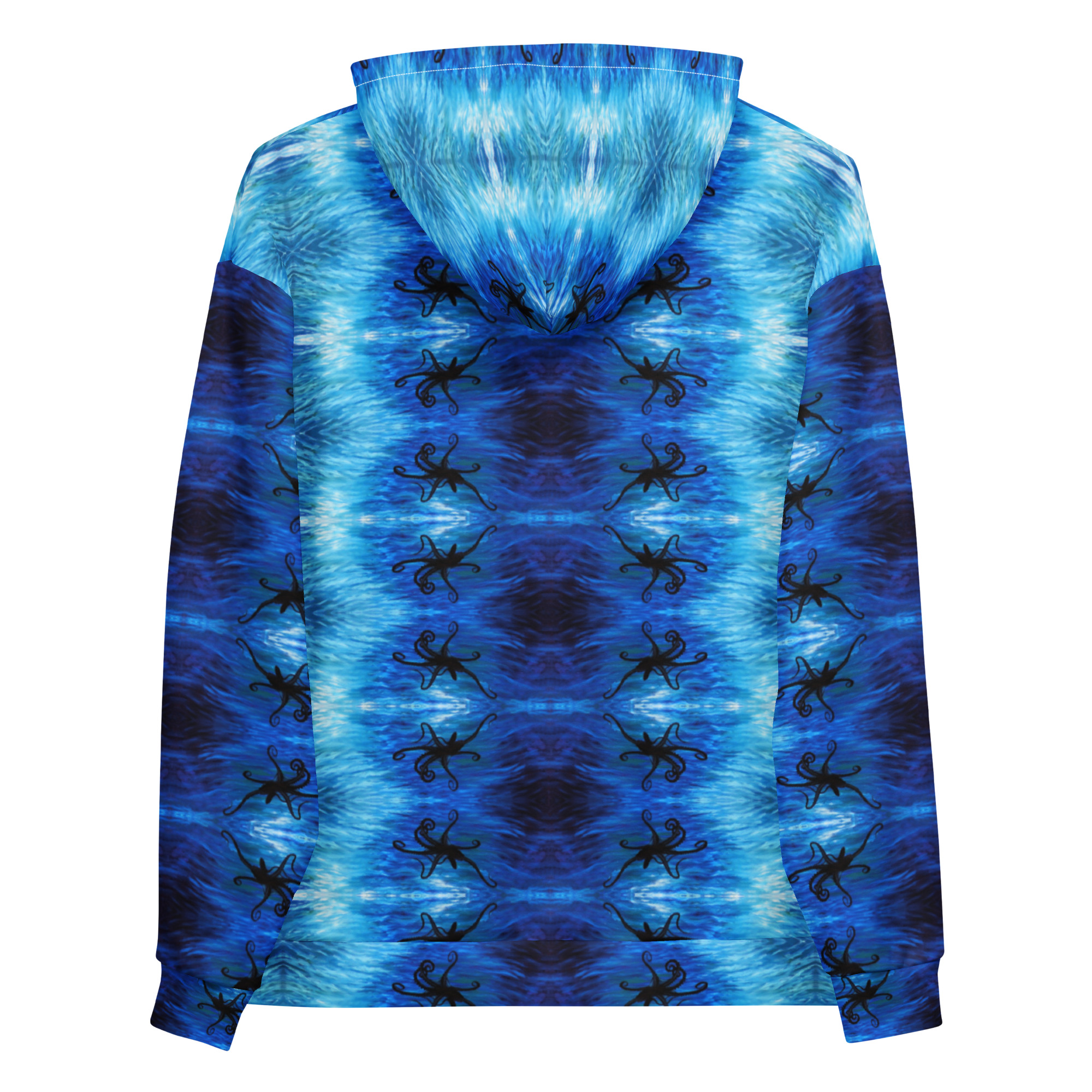 CAVIS Blue Ocean Octopus Unisex Hoodie - Image 10