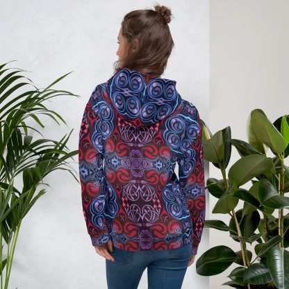CAVIS Celtic Heart Unisex Hoodie, Alternative Pullover Sweatshirt - Image 7