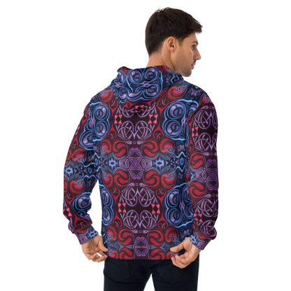 CAVIS Celtic Heart Unisex Hoodie, Alternative Pullover Sweatshirt - Image 9