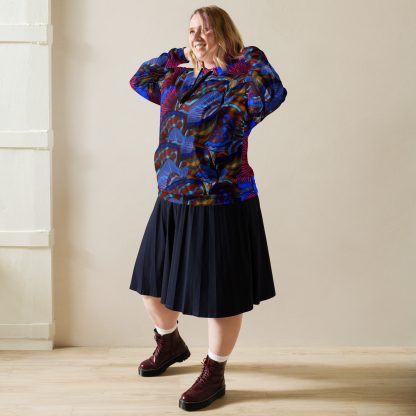 Cavis Mandarinfish Pattern Unisex Hoodie - Image 14