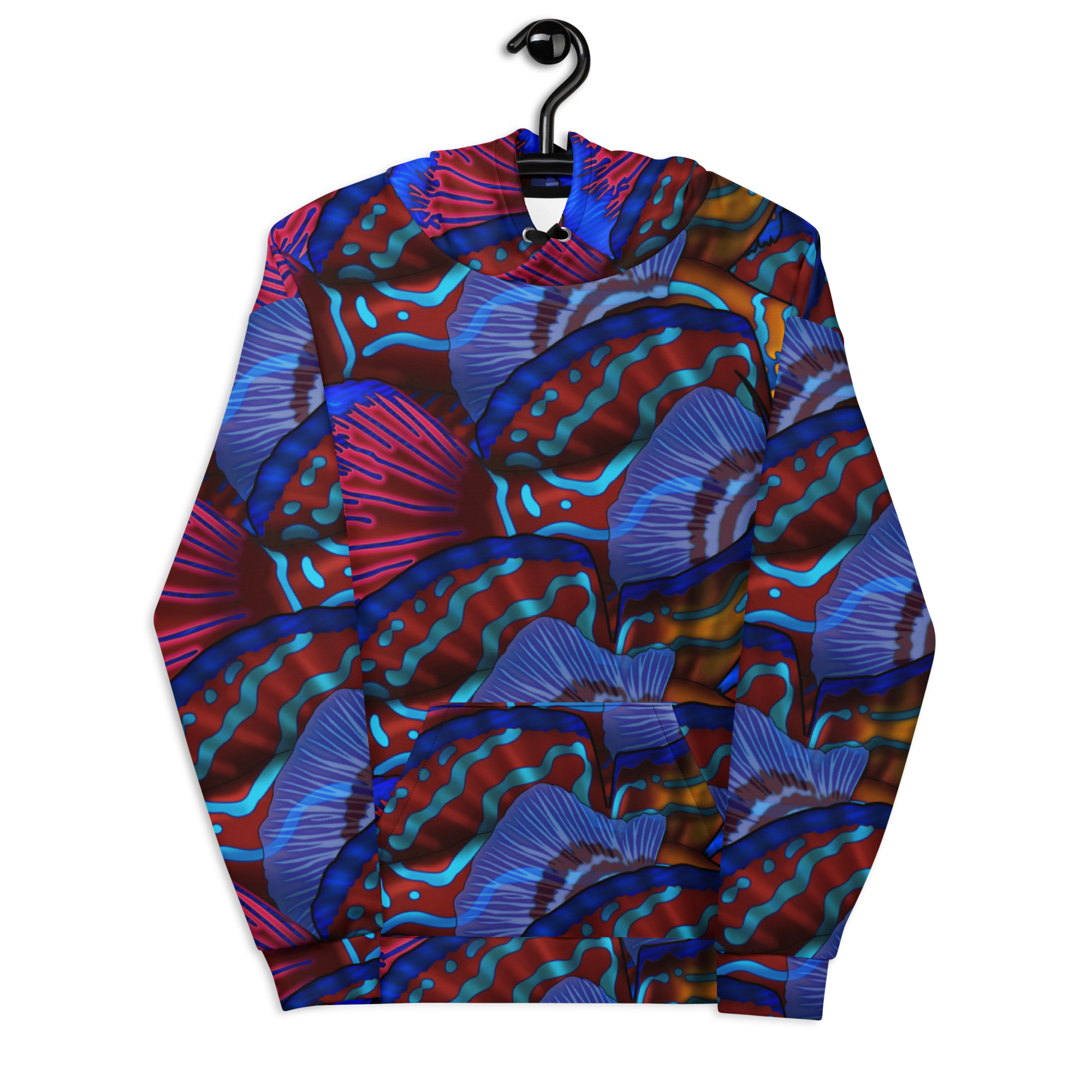 Cavis Mandarinfish Pattern Unisex Hoodie - Image 20