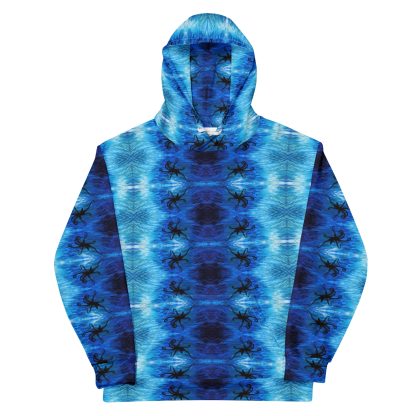 CAVIS Blue Ocean Octopus Unisex Hoodie - Image 2