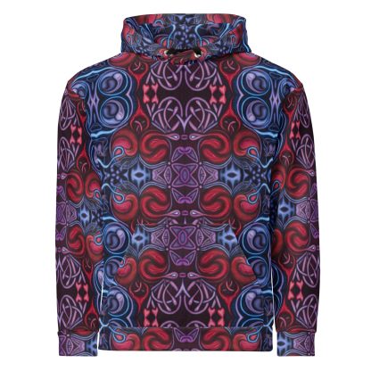 CAVIS Celtic Heart Unisex Hoodie, Alternative Pullover Sweatshirt - Image 16