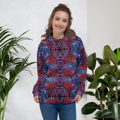 CAVIS Celtic Heart Unisex Hoodie, Alternative Pullover Sweatshirt - Image 22