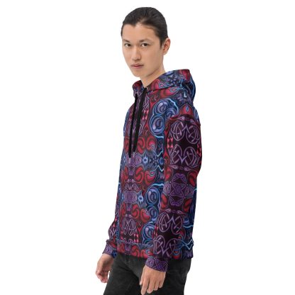 CAVIS Celtic Heart Unisex Hoodie, Alternative Pullover Sweatshirt - Image 11