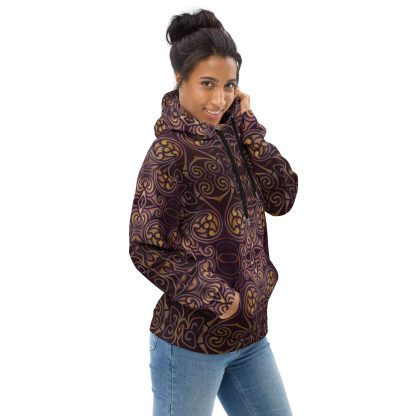 CAVIS Celtic Dragon Unisex Hoodie, Alternative Pullover Sweatshirt - Image 6