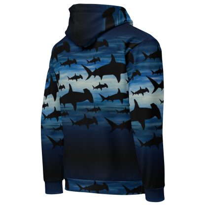 CAVIS Shark Pattern Hammerhead Unisex Hoodie - Image 10