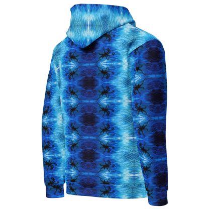CAVIS Blue Ocean Octopus Unisex Hoodie - Image 6