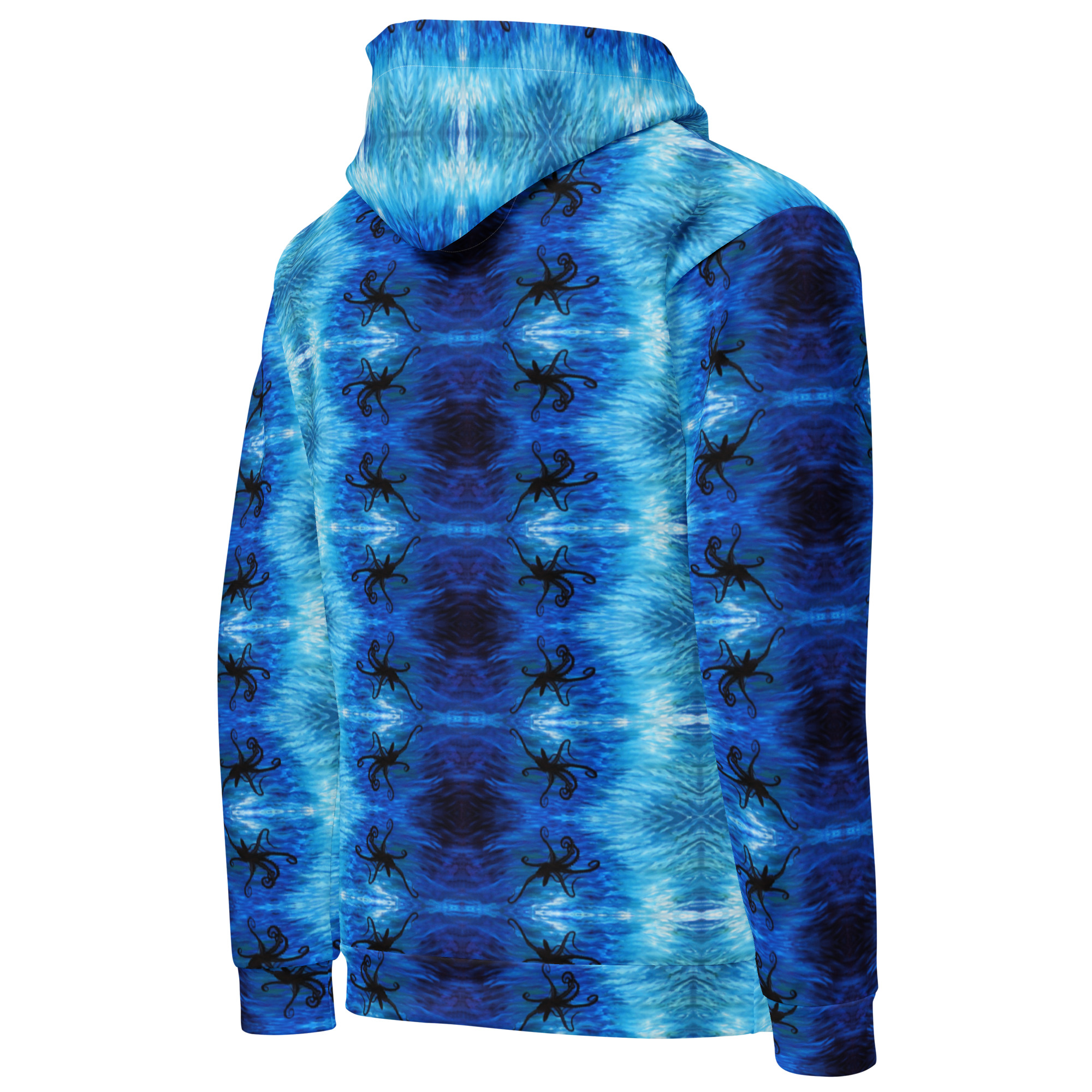 CAVIS Blue Ocean Octopus Unisex Hoodie - Image 6