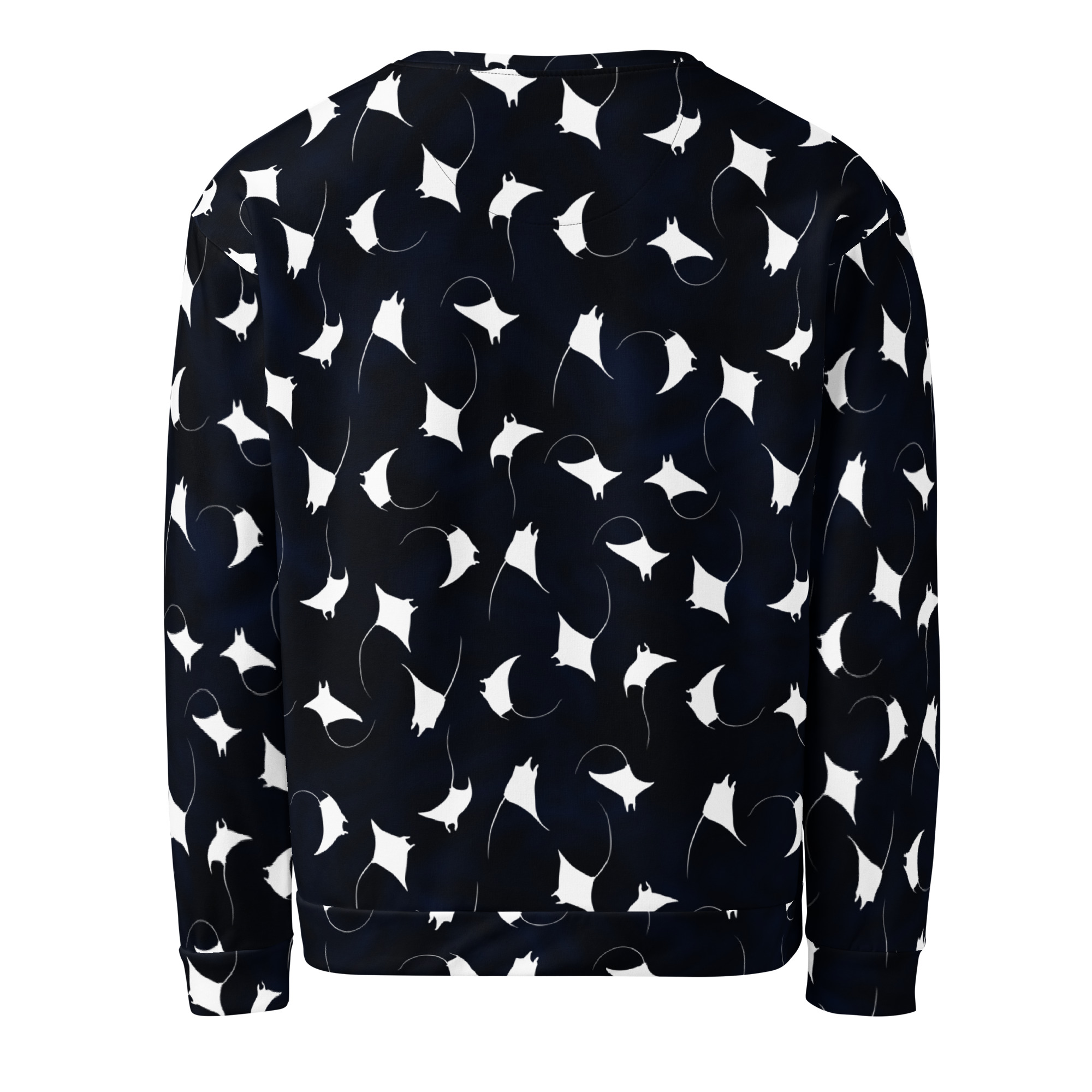 CAVIS Mobula Ray Unisex Sweatshirt, Alternative Devil Rays Goth Fashion Long Sleeve Top - Image 13