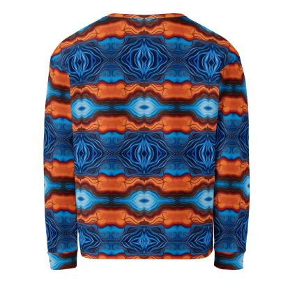 CAVIS Reborn Unisex Sweatshirt, Alternative Psychedelic Long Sleeve Top - Image 14