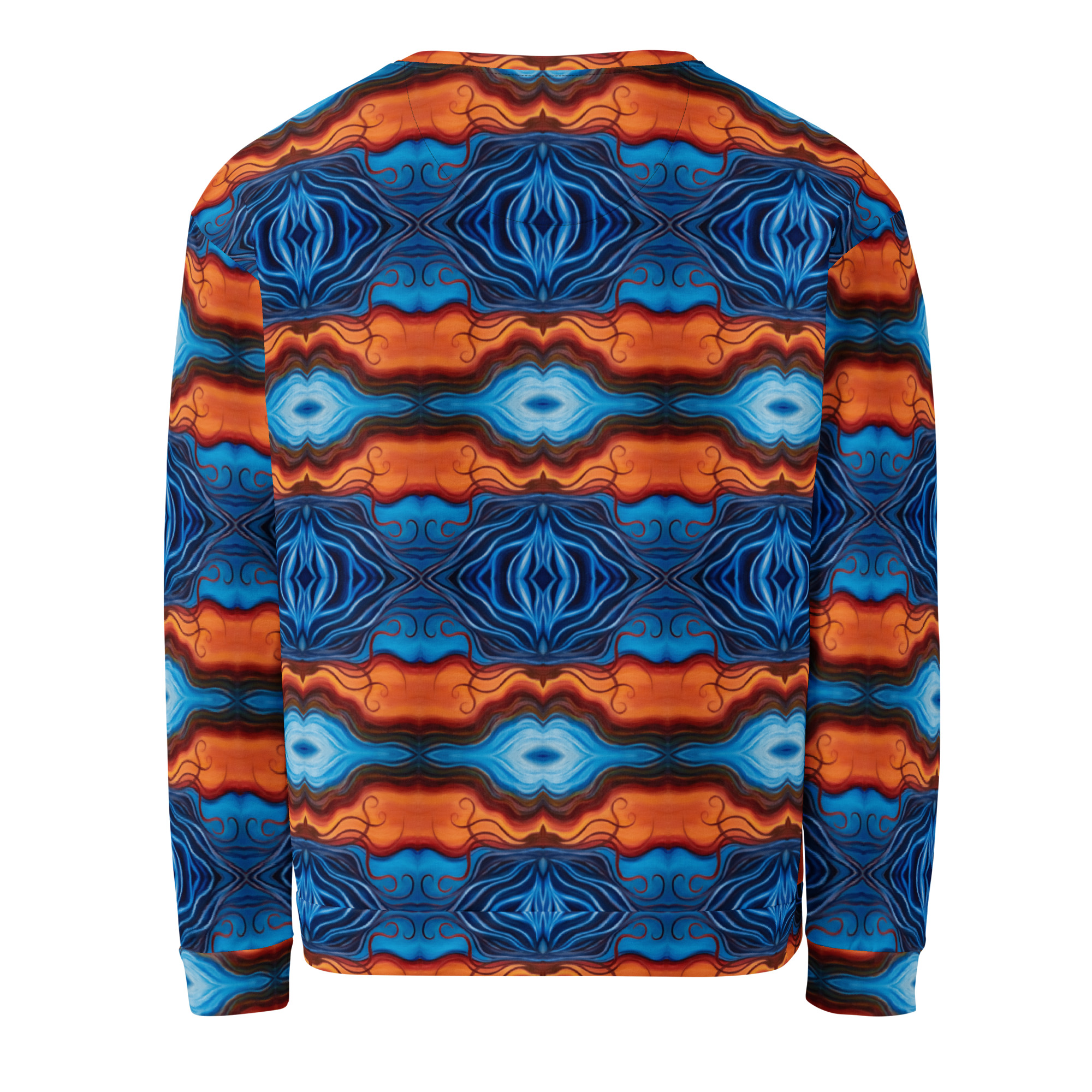 CAVIS Reborn Unisex Sweatshirt, Alternative Psychedelic Long Sleeve Top - Image 14
