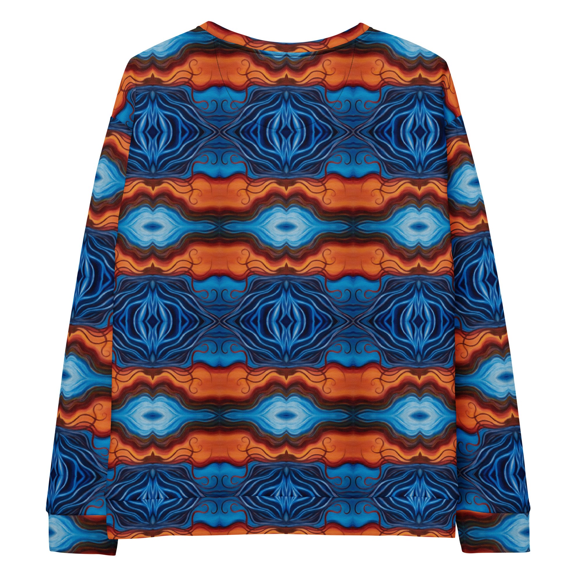 CAVIS Reborn Unisex Sweatshirt, Alternative Psychedelic Long Sleeve Top - Image 17