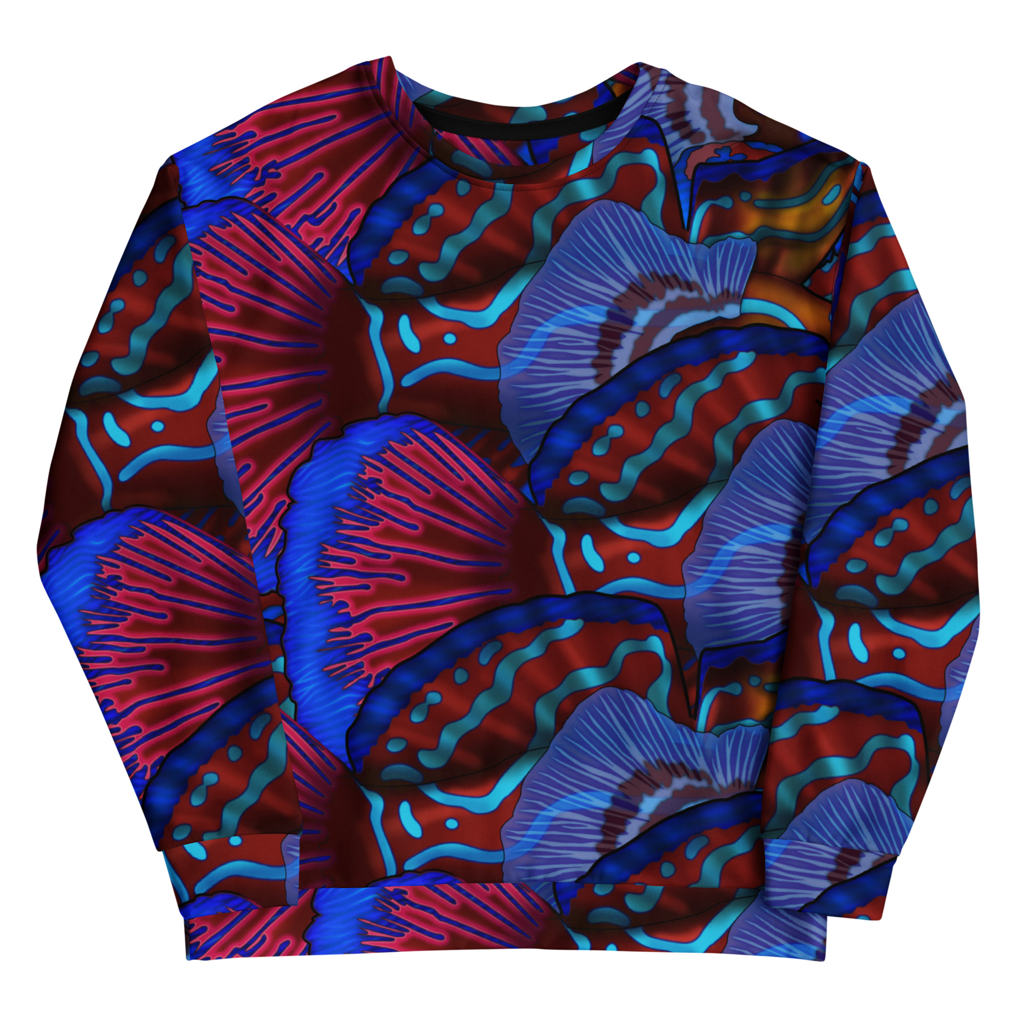 CAVIS Mandarinfish Unisex Sweatshirt - Image 4