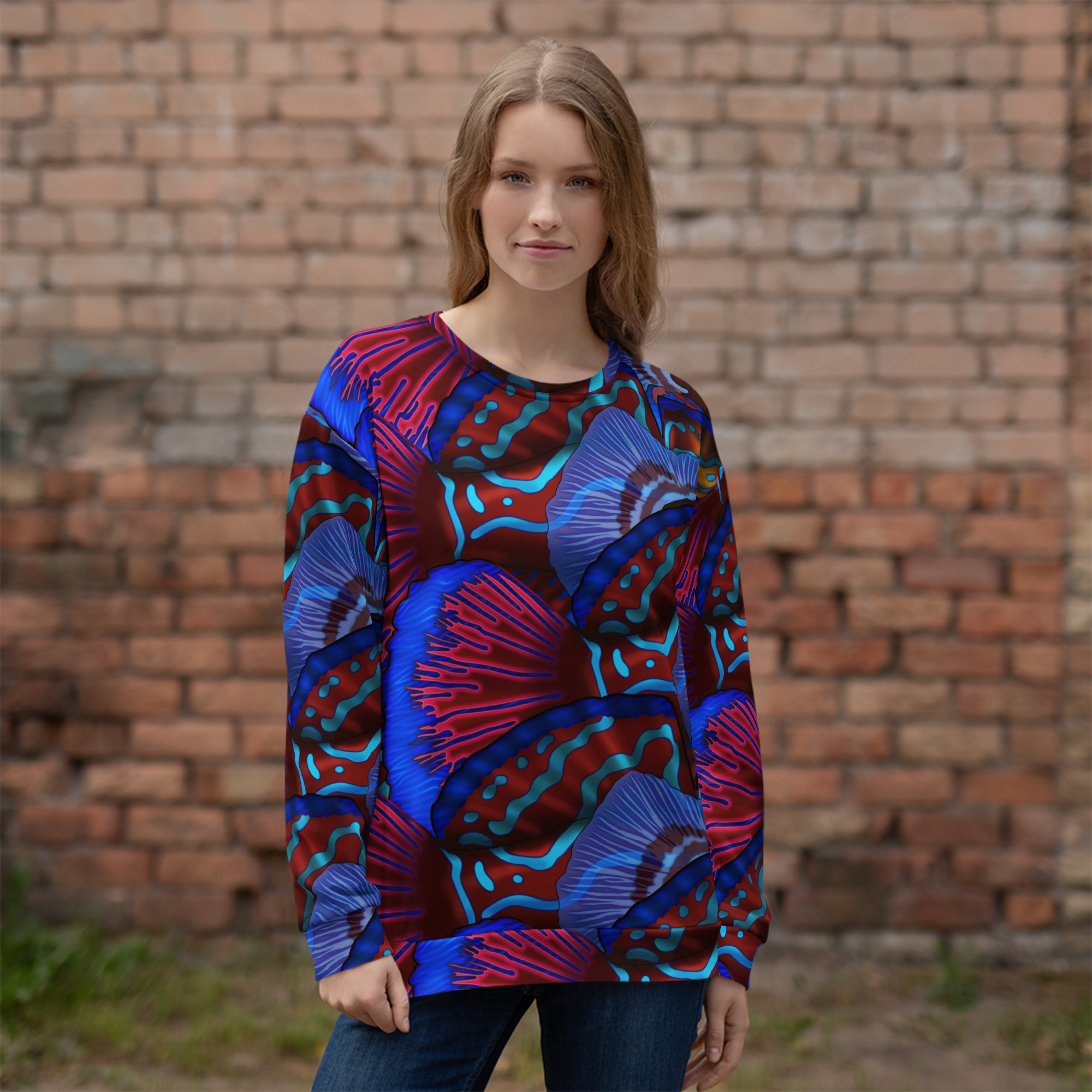 CAVIS Mandarinfish Unisex Sweatshirt - Image 20