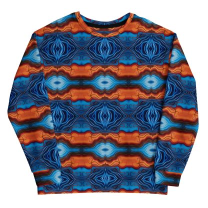 CAVIS Reborn Unisex Sweatshirt, Alternative Psychedelic Long Sleeve Top - Image 8