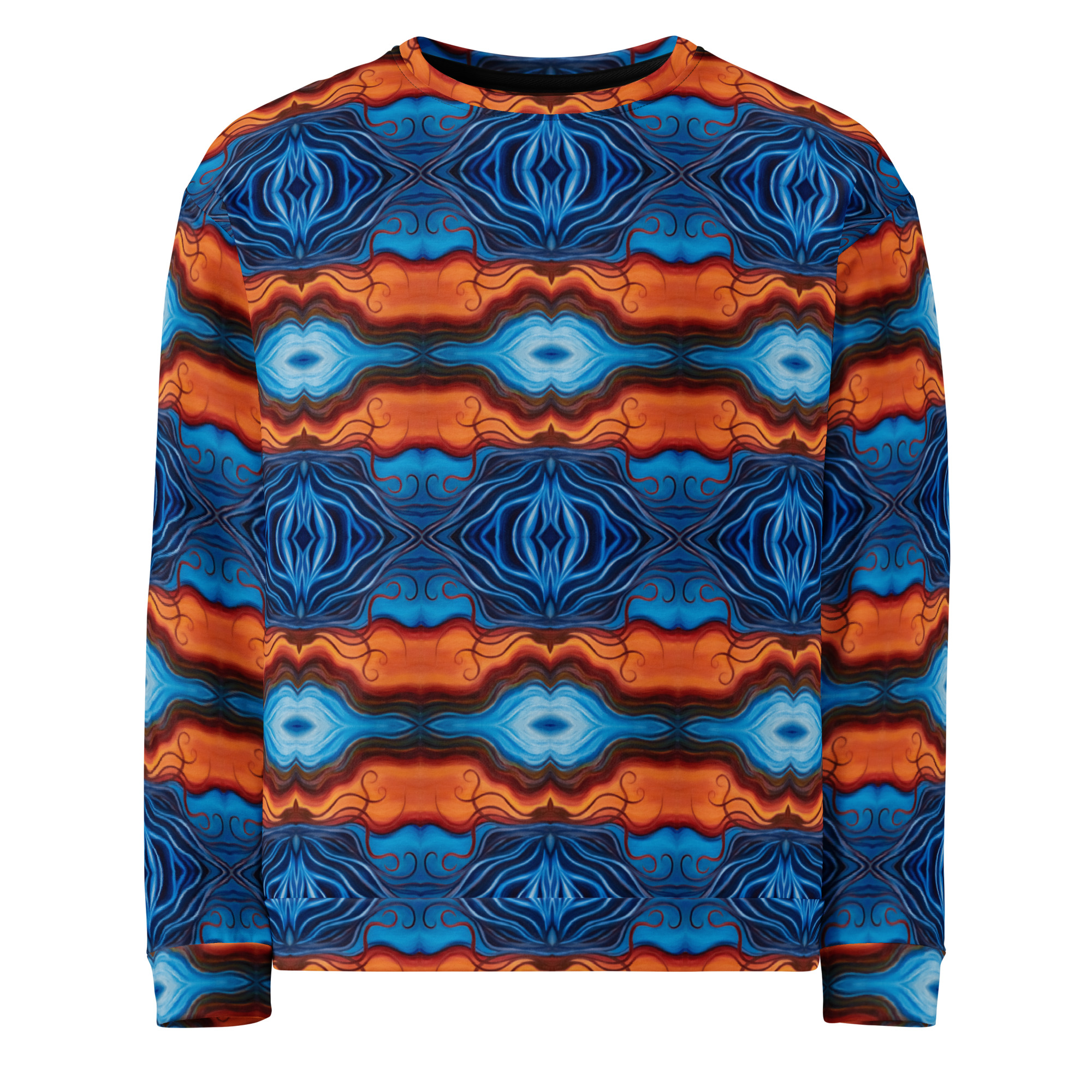 CAVIS Reborn Unisex Sweatshirt, Alternative Psychedelic Long Sleeve Top - Image 18