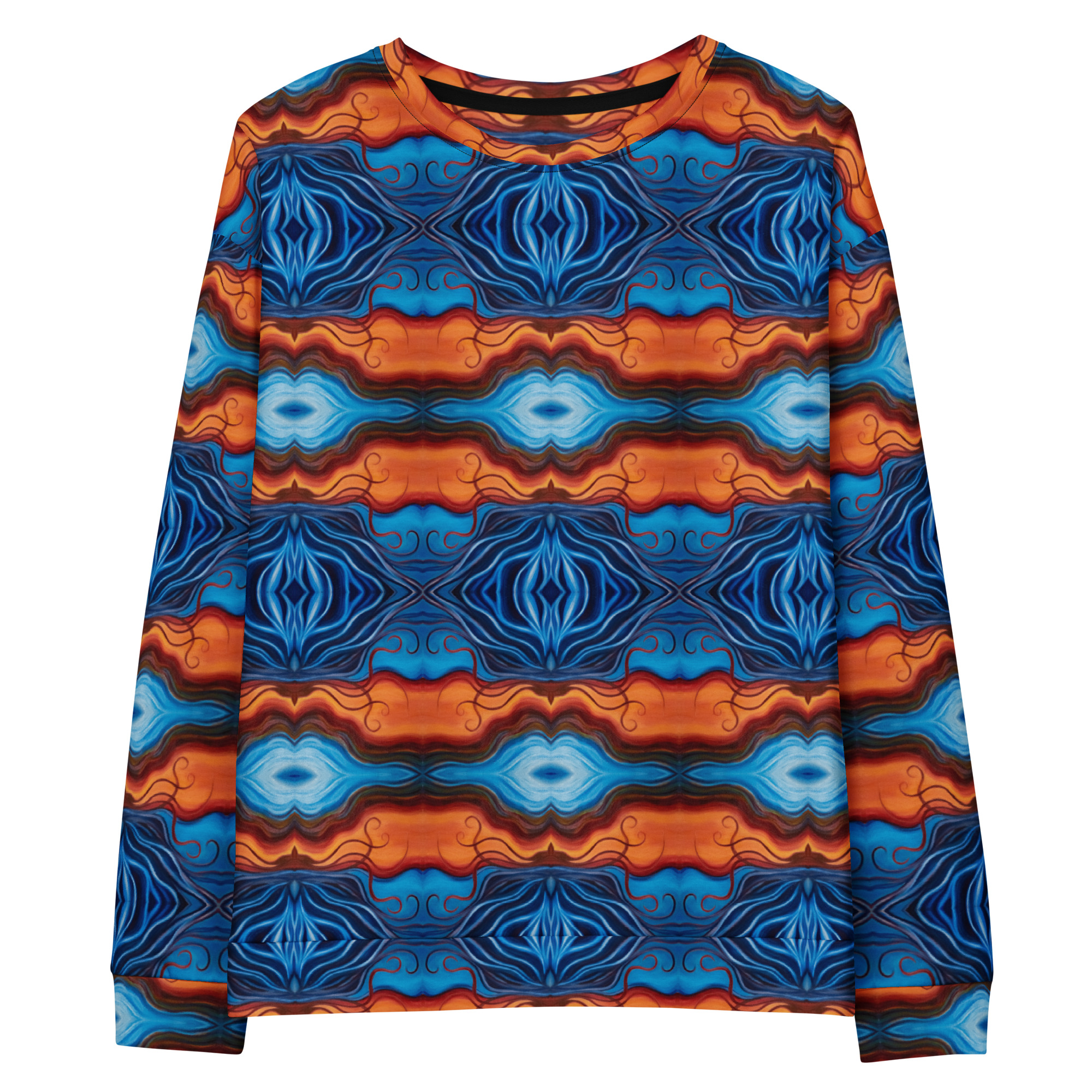 CAVIS Reborn Unisex Sweatshirt, Alternative Psychedelic Long Sleeve Top - Image 19