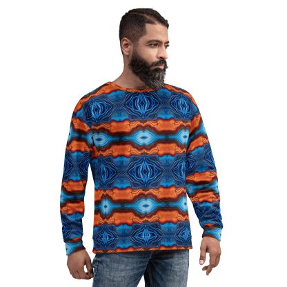 CAVIS Reborn Unisex Sweatshirt, Alternative Psychedelic Long Sleeve Top - Image 25