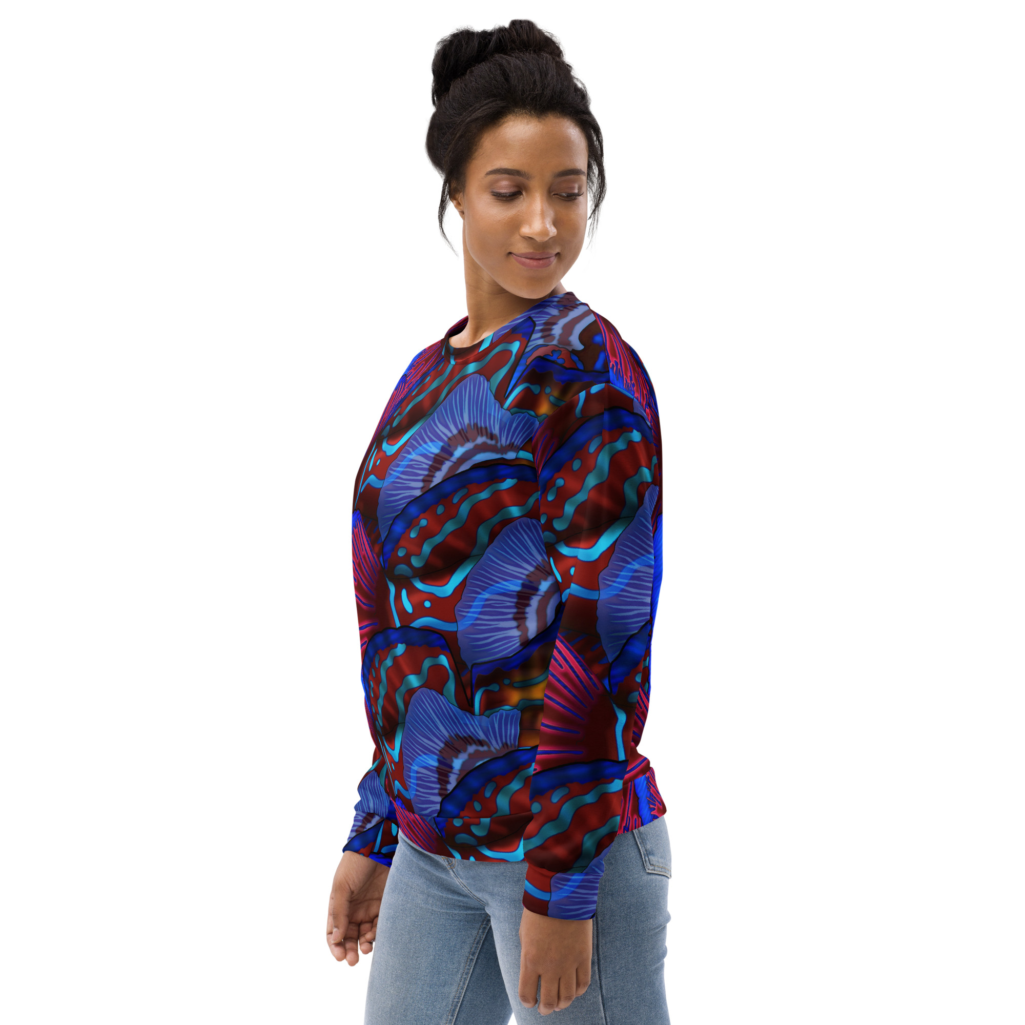 CAVIS Mandarinfish Unisex Sweatshirt - Image 7