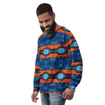 CAVIS Reborn Unisex Sweatshirt, Alternative Psychedelic Long Sleeve Top - Image 11