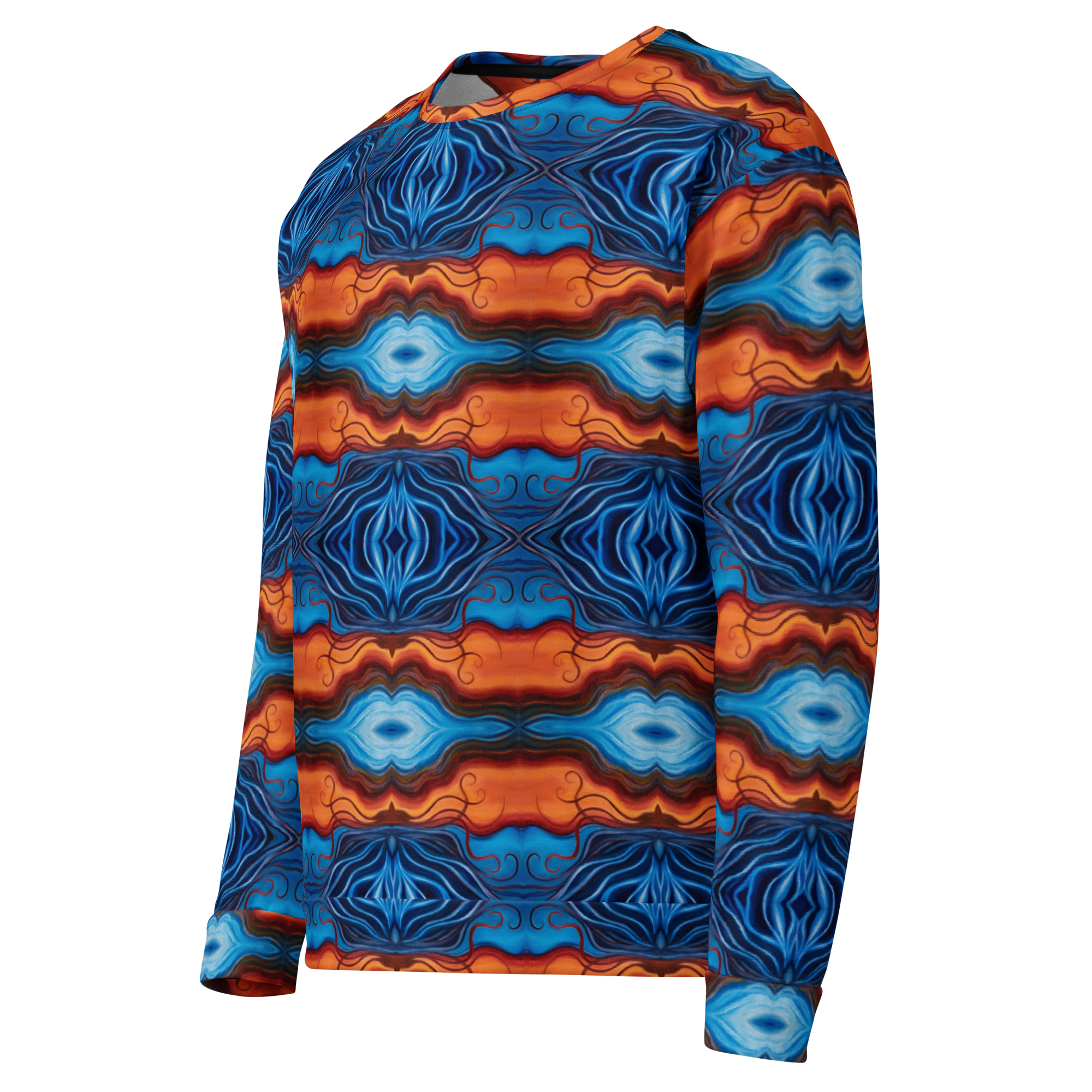 CAVIS Reborn Unisex Sweatshirt, Alternative Psychedelic Long Sleeve Top - Image 15